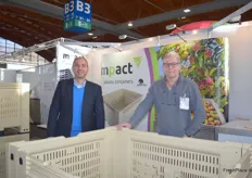 John Fridas und Joop Kurver von Mpact Plastic Containers